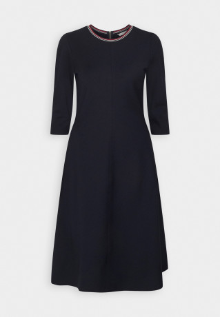 Tommy Hilfiger FIT FLARE PUNTO Day dress desert sky FIT FLARE PUNTO Повседневное платье небо пустыни