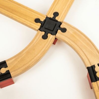 TOY2 40 Basis Connectors + Intersection 40  Track Connectos + Intersection 40 базовых соединителей + пересечение 40 соединительных звеньев + пересечение