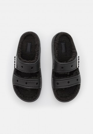 Crocs CLASSIC COZZZY Hausschuh black CLASSIC COZZY Тапочки черный
