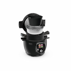 Krups Krups Multikocher Multikocher Cook4me+ Gourmet CZ7128, 1600 W, 6,00 l Schussel, 150 vorinstallierten Rezepten, Antihaft Kochbehalter  Мультиварка Krups Cook4me+ Gourmet CZ7128, 1600 Вт, чаша 6,00 л, 150 предустановленных рецептов, емкость для пригот