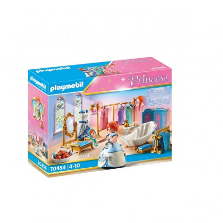 PLAYMOBIL 3er Set: 70455 Speisesaal + 70454 Ankleidezimmer mit Badewanne + 70453 Schlafsaal Комплект из 3-х: 70455 столовая + 70454 гардеробная с ванной + 70453 спальная комната