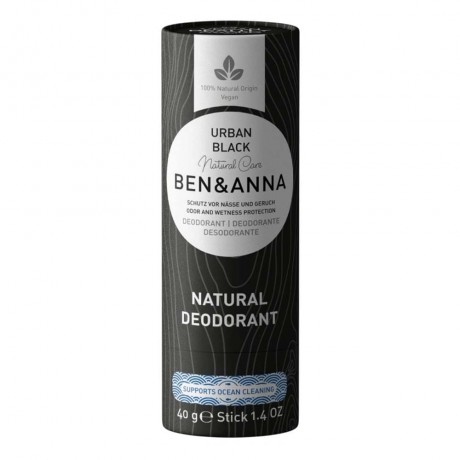 Ben  Anna Urban Black Deo papertube  Urban Black Дезодорант бумажный тюбик