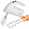 CLATRONIC CLATRONIC Handmixer HM 3014, starker 250W Handmixer, 5 Stufen, Edelstahl, Weiss Ручной миксер CLATRONIC HM 3014, мощный ручной миксер мощностью 250 Вт, 5 уровней, нержавеющая сталь, белый