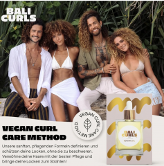 Bali Curls Styling Heroes Bundle, Набор для кудрявых волос, 4 средства для укладки и ухода, крем, пенка, гель и масло, 330 мл