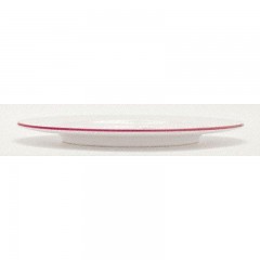 Gmundner Keramik Gmundner Keramik Bordeauxroter Hirsch Dessertteller / Fruhstucksteller Gourmet d: 22 cm / h: 2,2 cm Керамическая десертная тарелка Gmundner из красного оленя бордо / тарелка для завтрака для гурманов г: 22 см / высота: 2,2 см