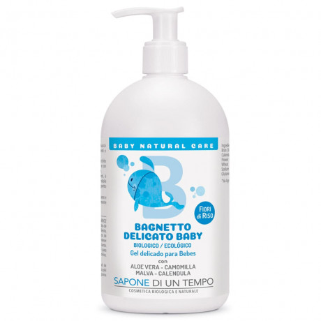 SAPONE DI UN TEMPO Zartes Babybad Reisbluten Aloe Vera, Kamille, Malve  Нежная детская ванночка Цветы риса алоэ вера, ромашка, мальва