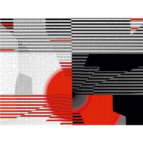 CALVENDO Puzzle CALVENDO Puzzle Schwarz weiss trifft rot Version 4 Пазл CALVENDO Puzzle Черный белый встречает красный Версия 4