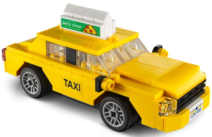 Lego Gelbes Taxi Желтая кабина
