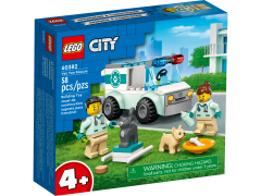 Lego Tierrettungswagen грузовик для спасения животных