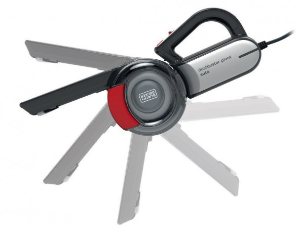 Black + Decker Black + Decker Akku-Handstaubsauger  Decker PV1200AV-XJ Autosauger 440ml 12V passend fur Anzunder Rot/Grau  Беспроводной ручной пылесос Black + Decker Decker PV1200AV-XJ автомобильный пылесос 440 мл 12 В подходит для розжига красного/серого