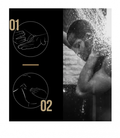 AXE 3-in-1 Duschgel & Shampoo Dark Temptation für Körper, Gesicht und Haar 250ml, Питательный Гель для душа и шампунь 3-в-1 Dark Temptation для тела, лица и волос с cочетанием Темного Шоколада и Перца и Пряным Ароматом, 250 мл