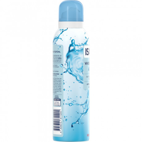 ISANA Wasserspray Aqua 150ml, Изана Водный спрей для лица и тела, мгновенная свежесть, увлажнение, 150 мл