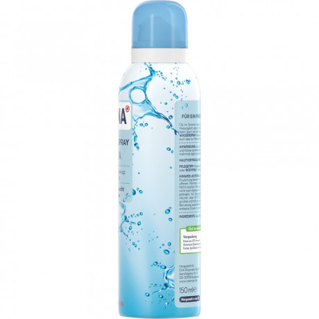 ISANA Wasserspray Aqua 150ml, Изана Водный спрей для лица и тела, мгновенная свежесть, увлажнение, 150 мл