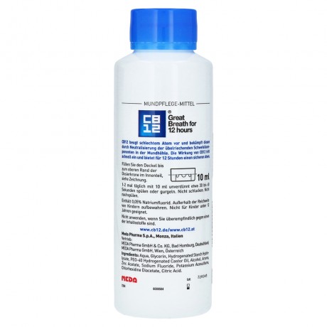 CB12 Mundspullosung 1000ml Раствор для полоскания рта с защитой от непрятного запаха до 12 часов, 1000 мл