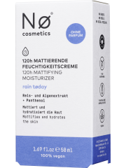 NO COSMETICS 120h Mattierende Feuchtigkeitscreme rain today, 50 ml, No Cosmetics Матирующий крем для лица с маслом жожоба, увлажнение на 120 часов и контроль жирного блеска, 50 мл