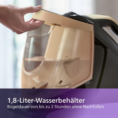 Philips Philips Dampfbugelstation PerfectCare,Bugelstationen mit Dampfstation,Bugelstation, Dampf, 1,8L Tank abnehmbar,Bugeleisen,Dampfbugeleisen,Dampfbugelstation  Паровая гладильная станция Philips PerfectCare, гладильные станции с паровой станцией, гла