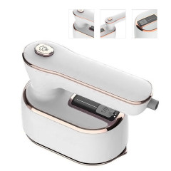 Hikeren Hikeren Dampfbugeleisen um 180° klappbarer Griff Bugeleisen zum Aufhangen, 1000 W Lila Паровой утюг Hikeren, подвесной утюг со складной ручкой 180°, 1000 Вт