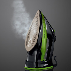 Dedom Dedom Reisebugeleisen Reise-Dampfbugeleisen, Dampfbugeleisen, Antihaft-Bugelsohle, 2400W, drahtlos, 360ML, Lila, Grun Grun Дорожный утюг Dedom, дорожный аровой утюг, паровой утюг, подошва с антипригарным покрытием, 2400 Вт, беспроводной, 360 мл, фио