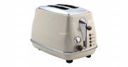 DeLonghi DeLonghi Toaster Icona Vintage CTOV 2103.BG beige, 900 Watt, fur 2 Scheiben Toast  beige Тостер DeLonghi Icona Vintage CTOV 2103.BG бежевый, 900 Вт, на 2 ломтика тостов