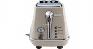 DeLonghi DeLonghi Toaster Icona Vintage CTOV 2103.BG beige, 900 Watt, fur 2 Scheiben Toast  beige Тостер DeLonghi Icona Vintage CTOV 2103.BG бежевый, 900 Вт, на 2 ломтика тостов
