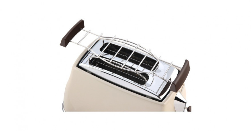 DeLonghi DeLonghi Toaster Icona Vintage CTOV 2103.BG beige, 900 Watt, fur 2 Scheiben Toast  beige Тостер DeLonghi Icona Vintage CTOV 2103.BG бежевый, 900 Вт, на 2 ломтика тостов