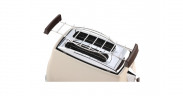 DeLonghi DeLonghi Toaster Icona Vintage CTOV 2103.BG beige, 900 Watt, fur 2 Scheiben Toast  beige Тостер DeLonghi Icona Vintage CTOV 2103.BG бежевый, 900 Вт, на 2 ломтика тостов