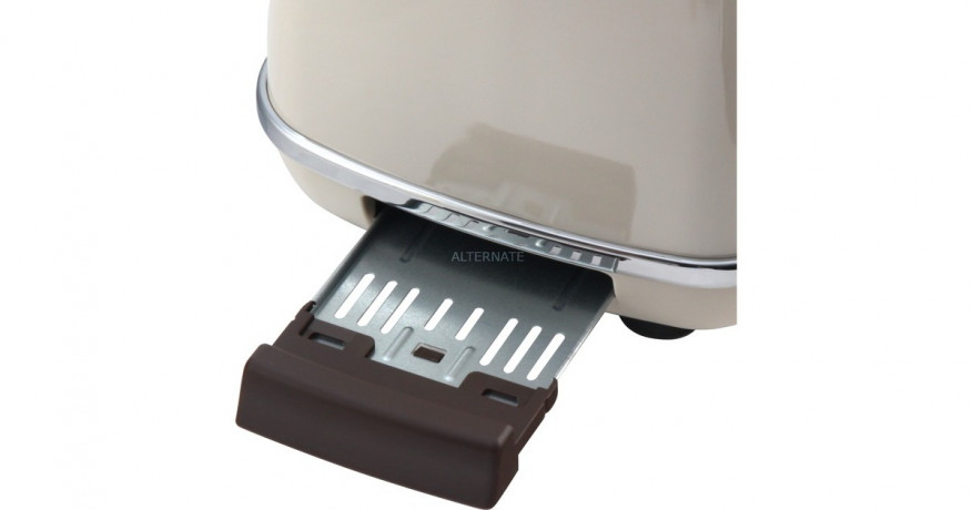 DeLonghi DeLonghi Toaster Icona Vintage CTOV 2103.BG beige, 900 Watt, fur 2 Scheiben Toast  beige Тостер DeLonghi Icona Vintage CTOV 2103.BG бежевый, 900 Вт, на 2 ломтика тостов