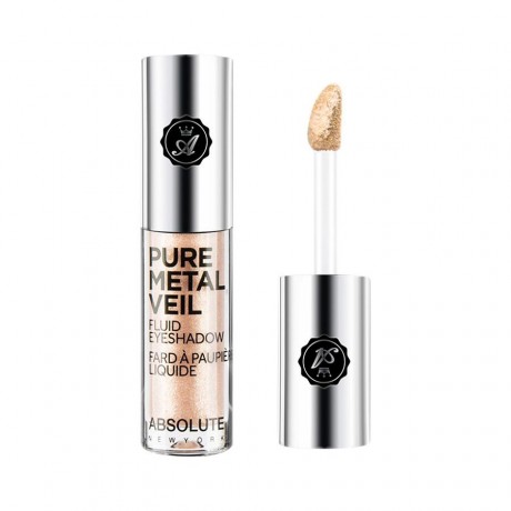 Тени для век Абсолют Absolute New York Augen Pure Metal Veil, Blackout / 1 шт.