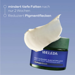 WELEDA Festigende Nachtpflege, 40 ml, Укрепляющий ночной крем с синей горечавкой и эдельвейсом, 40 мл