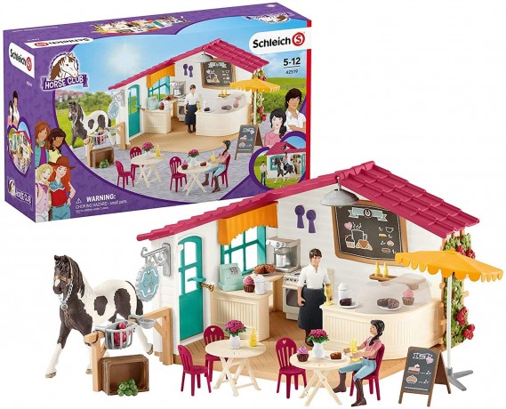 SCHLEICH Horse Club Spielset Reiter Café, Шляйх Набор Райдер Кафе из серии Horse Club