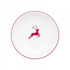 Gmundner Keramik Gmundner Keramik Rubinroter Hirsch Kaffee-/Tee-Untertasse Cup d: 15 cm / h: 2,5 cm Gmundner Ceramics Ruby Red Deer Чашка-блюдце для кофе/чая d: 15 см / высота: 2,5 см