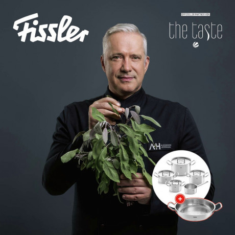 Fissler Fissler Topfset 5-tlg. Original Profi Collection + gratis Servierpfanne 28cm edelstahl Набор горшков Fissler, 5 штук. Original Profi Collection + бесплатная сервировочная кастрюля 28см.
