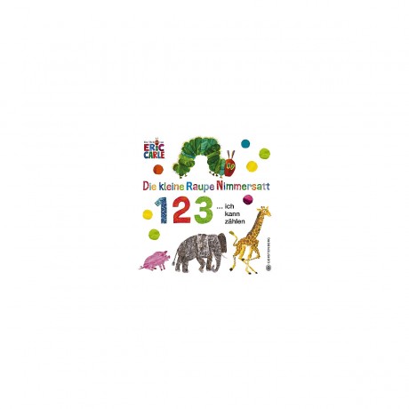 Gerstenberg Verlag Die kleine Raupe Nimmersatt: 1 2 3 ich kann zahlen Ненасытная гусеница: 1 2 3 Я могу заплатить