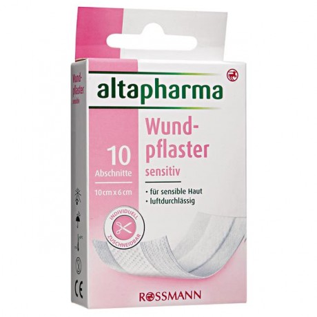 altapharma Wundpflaster Пластырь "sensitiv" 10 шт.