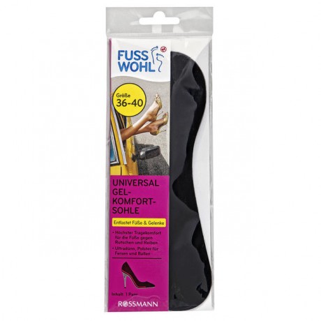 fussswohl Universal Gel-Komfort-Sohle 1 Paar