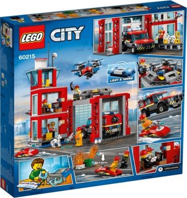 LEGO LEGO City 60215 Feuerwehr-Station LEGO City 60215 Пожарная часть