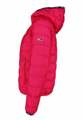 Tommy Hilfiger QUILTED TAPE HOODED  Winter jacket neon pink QUILTED TAPE HOODED Куртка зимняя неоновый розовый