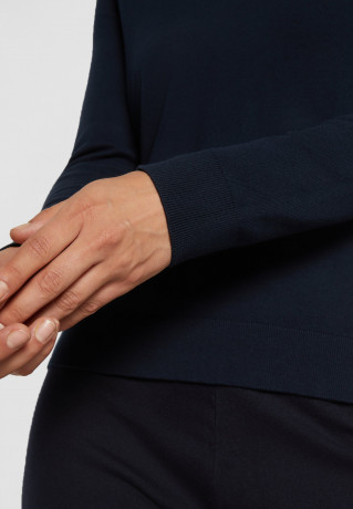 Tommy Hilfiger HERITAGE V NECK Jumper midnight HERITAGE V-NECK Джемперы полночь