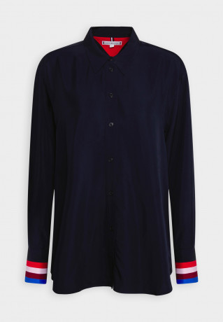 Tommy Hilfiger POP CUFF Button-down blouse desert sky POP CUFF Блузка на пуговицах небо пустыни