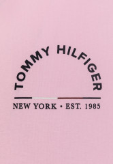 Tommy Hilfiger SHADOW TEE UNISEX Print T-shirt iconic pink SHADOW TEE UNISEX Футболка с принтом культовый розовый