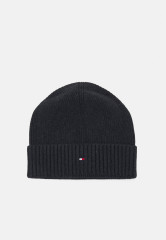 Tommy Hilfiger ESSENTIAL FLAG BEANIE UNISEX Beanie charcoal gray ESSENTIAL FLAG BEANIE UNISEX Шапочка угольно-серый