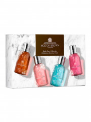 Molton Brown Sets WOODY &amp; FLORAL REISESET Körperpflegeset Подарочный дорожный набор гелей для душа, 4 шт.
