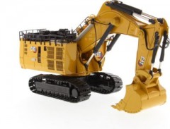 CAT 6060 Mining Bagger mit Tiefloffel 1:87 Карьерный экскаватор CAT 6060 с обратной лопатой Масштаб 1:87