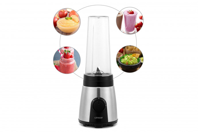 Linsar Smoothie-Maker Geschwindigkeitsregler, 4-flugeliges Messer Производитель смузи Linsar с регулировкой скорости, нож с 4 лезвиями