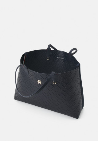 Tommy Hilfiger ICONIC TOTE MONO SET Tote bag space blue ICONIC TOTE MONO SET Сумка-тоут космический синий