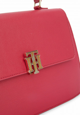 Tommy Hilfiger OUTLINE SATCHEL Handbag royal berry OUTLINE SATCHEL Сумочка королевская ягода