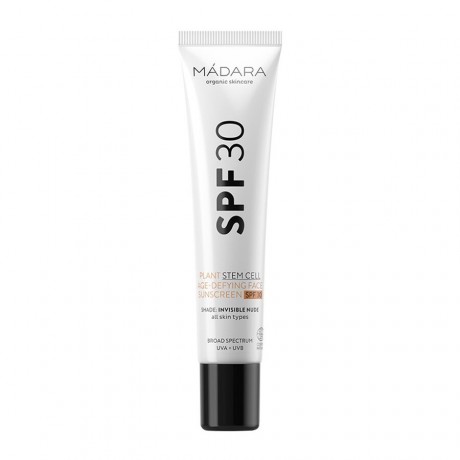 MADARA Plant Stem Cell Age-Defying Face Sunscreen SPF 30 Sonnenbalsam Омолаживающее солнцезащитное средство для лица со стволовыми клетками растений SPF 30