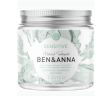 BEN&ANNA Zahnpasta Sensitive, Натуральная зубная паста  зубная паста для чувствительных зубов с ромашкой, алоэ и мятой, мягкое очищение и укрепление эмали, 100 мл