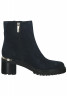 Tommy Hilfiger OUTDOOR MID Cowboy/biker ankle boot dunkelblau OUTDOOR MID Ботильоны в ковбойском/байкерском стиле темно-синий
