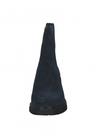 Tommy Hilfiger OUTDOOR MID Cowboy/biker ankle boot dunkelblau OUTDOOR MID Ботильоны в ковбойском/байкерском стиле темно-синий